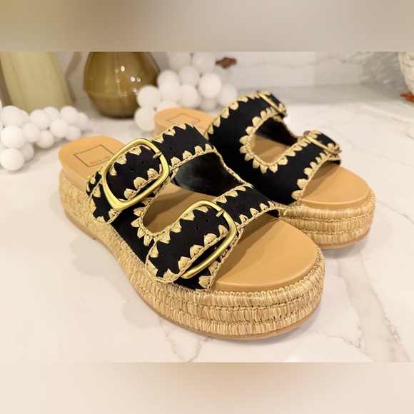 Dolce Vita Women’s Wanika Espadrille Platform Slide Sandal. Size 8 - Picture 4 of 11